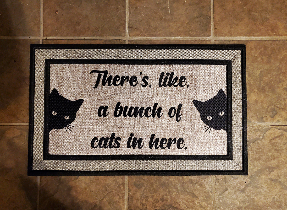 Custom Indoor Outdoor Door Mat